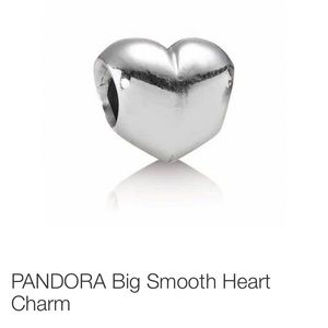 Pandora sterling silver heart charm